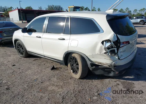 2019 Honda Pilot Lx from USA, damaged, VIN 5FNYF5H16KB015098